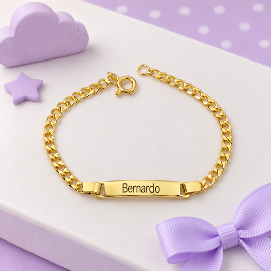 Pulseiras Encanto Dourado - Banhada a Ouro 18K